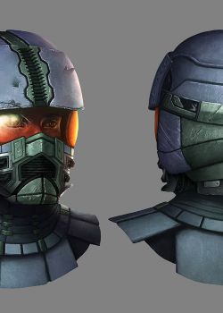Sci-fi Helmet Design