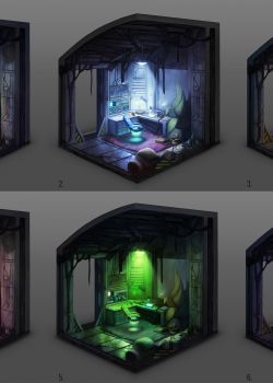 Rundown Sci-Fi Office